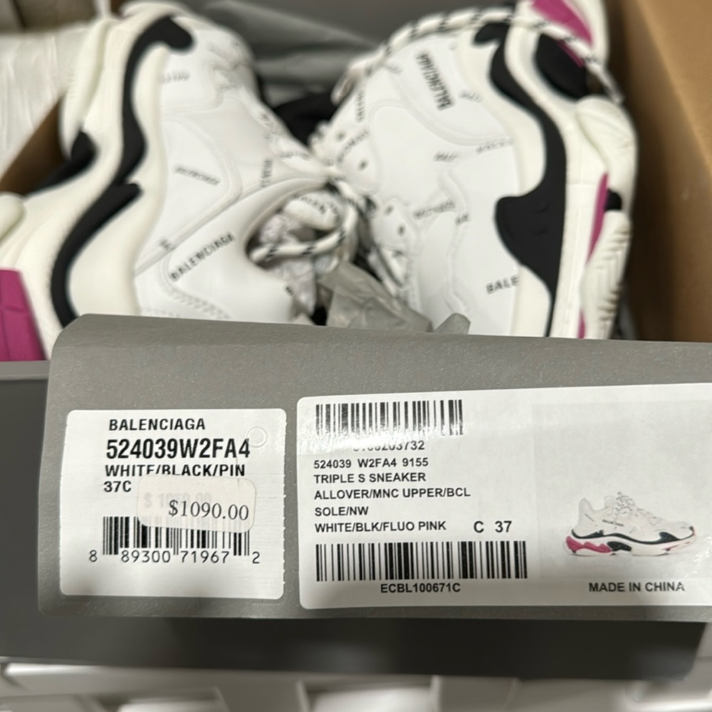 Balenciaga tennis shoes